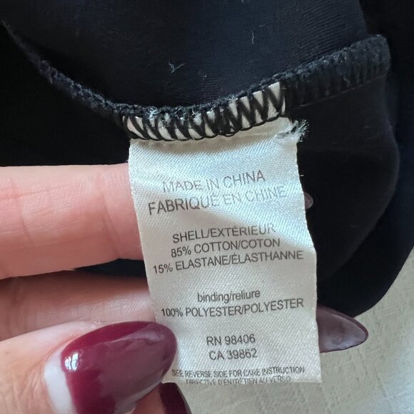 NWOT Theory Short Sleeve Cotton Zip Blouse - Picture 7 of 7